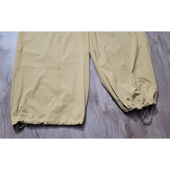 Anthropologie Beige Wide Leg Jumpsuit Pants - Picture 8 of 9